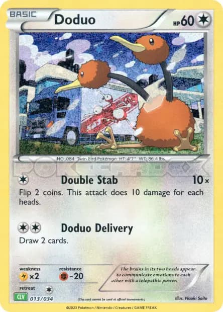Doduo — TCG Classic Venusaur & Lugia