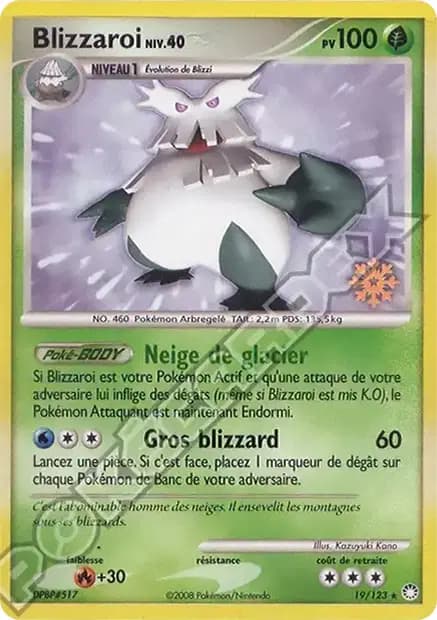 Blizzaroi — Calendrier Pokémon 2009