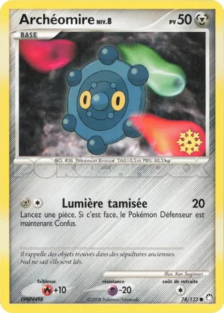 Archéomire — Calendrier Pokémon 2009
