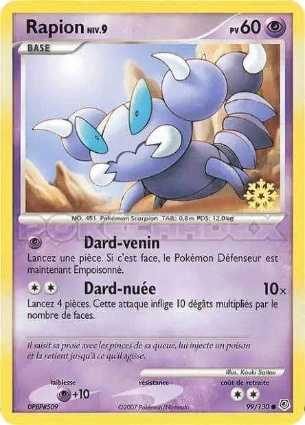 Rapion — Calendrier Pokémon 2009