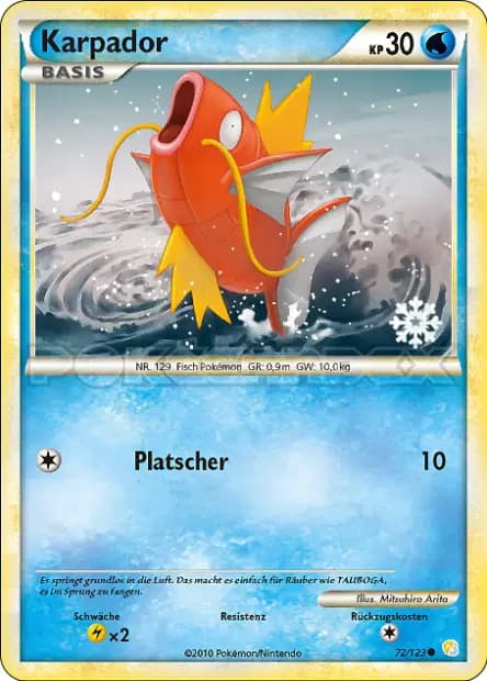 Magicarpe — Calendrier Pokémon 2010