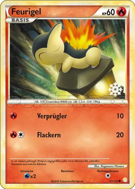 Héricendre — Calendrier Pokémon 2010