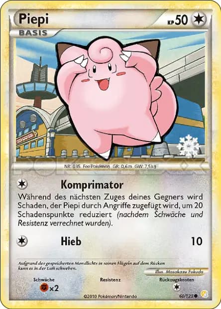 Mélofée — Calendrier Pokémon 2010