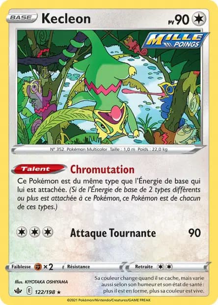 Kecleon — Règne de Glace