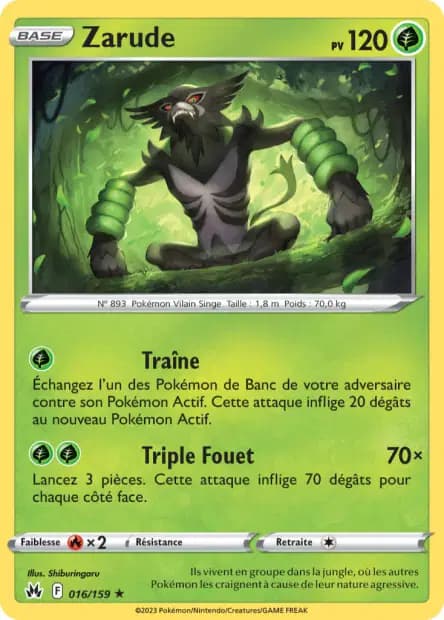 Zarude — Zénith Suprême