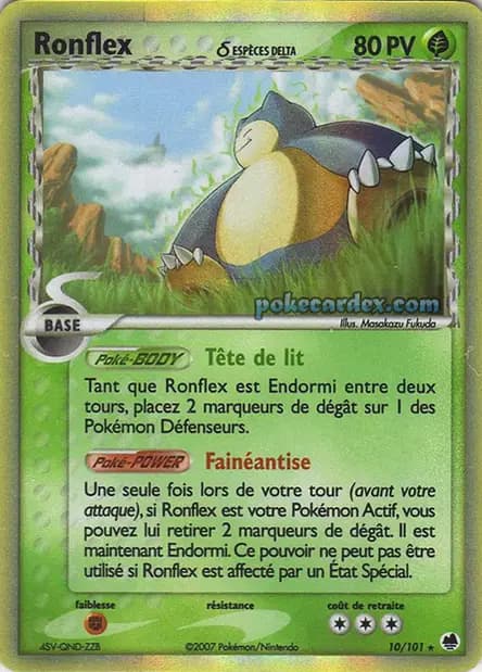 Ronflex — EX : Île des Dragons