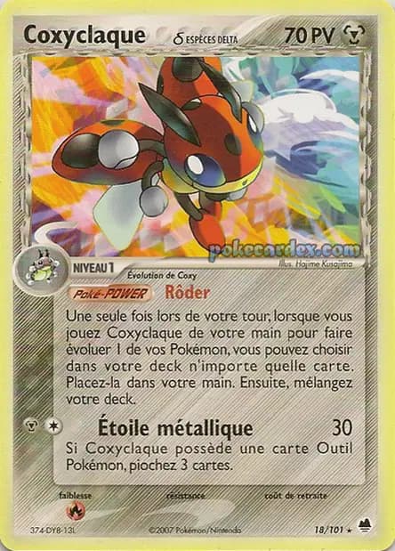 Coxyclaque — EX : Île des Dragons