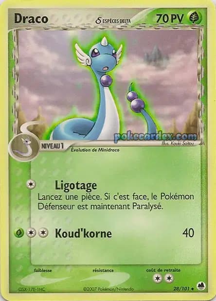 Draco — EX : Île des Dragons
