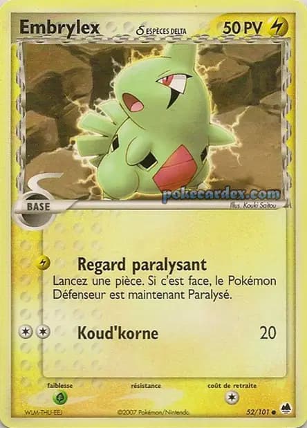 Embrylex — EX : Île des Dragons