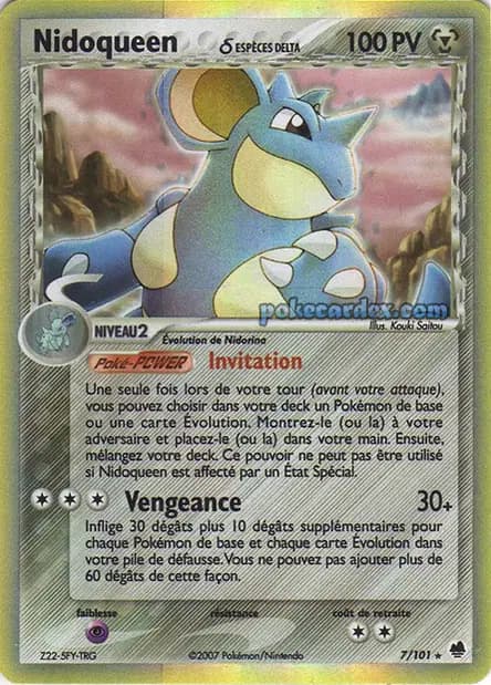 Nidoqueen — EX : Île des Dragons