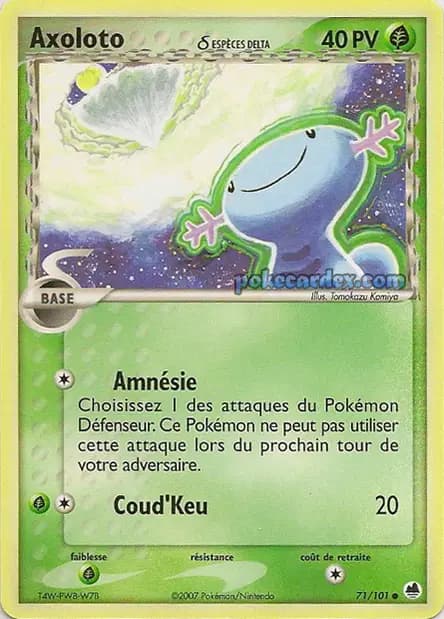 Axoloto — EX : Île des Dragons