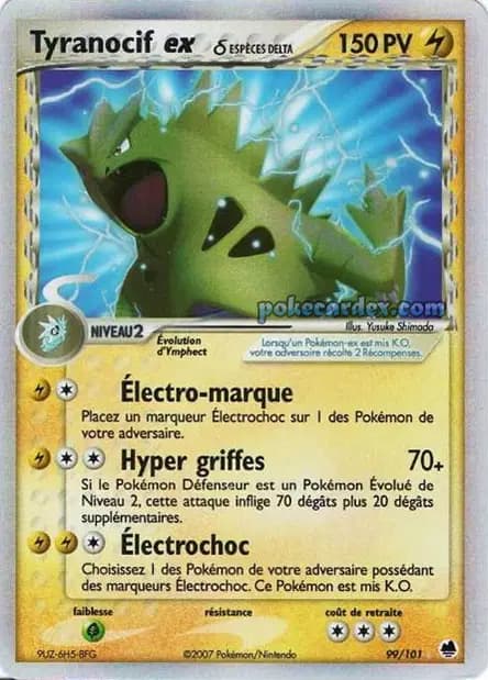 Tyranocif — EX : Île des Dragons