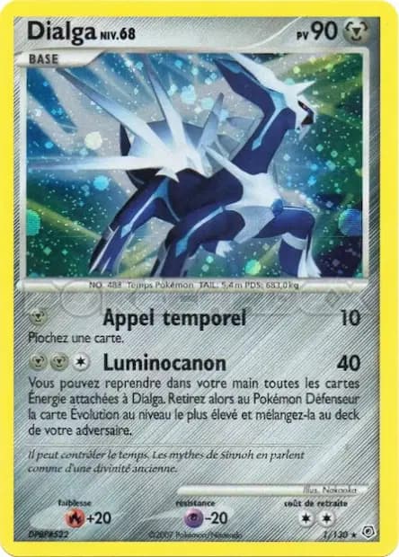 Dialga — Diamant & Perle