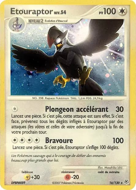 Étouraptor — Diamant & Perle