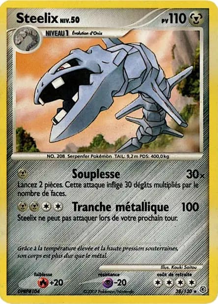 Steelix — Diamant & Perle