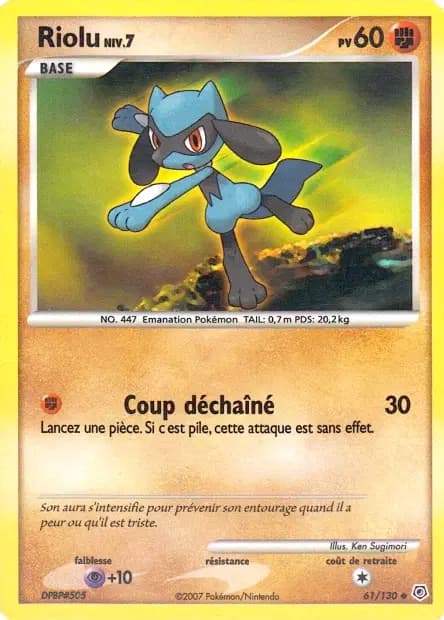 Riolu — Diamant & Perle