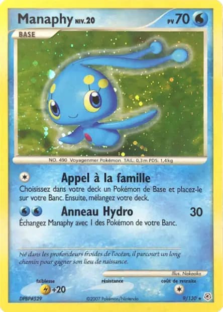 Manaphy — Diamant & Perle