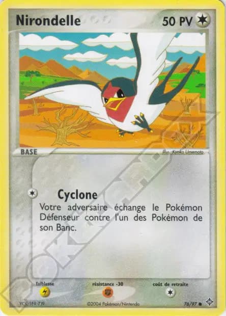 Nirondelle — EX : Dragon