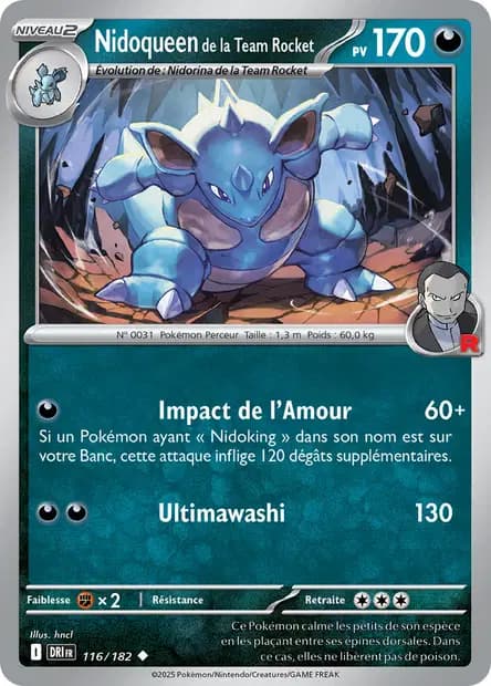 Nidoqueen — Rivalités Destinées