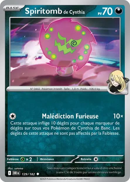 Spiritomb — Rivalités Destinées