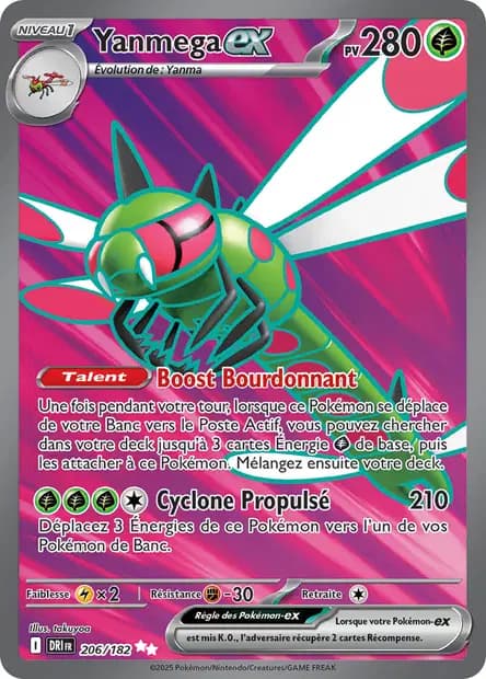 Yanmega — Rivalités Destinées