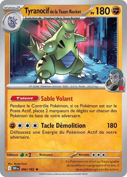 Tyranocif — Rivalités Destinées