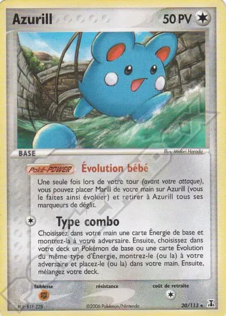 Azurill — EX : Espèces Delta