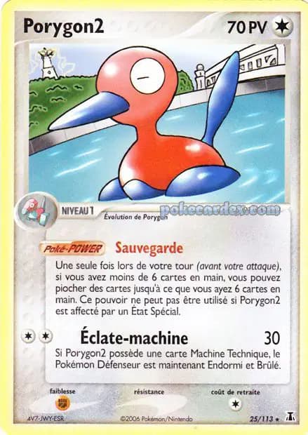 Porygon2 — EX : Espèces Delta