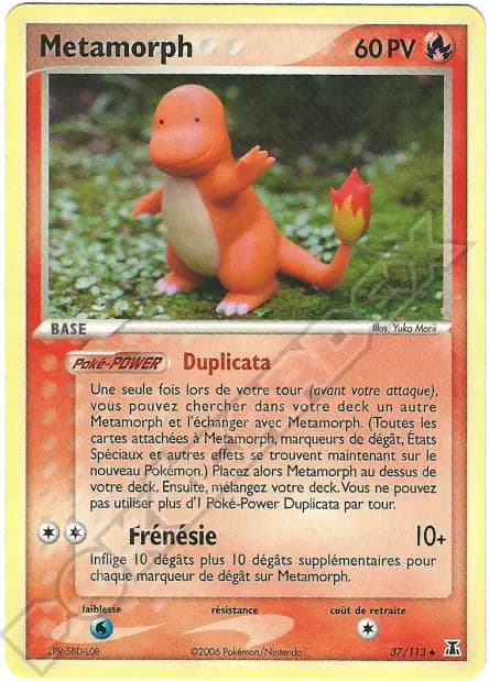 Métamorph — EX : Espèces Delta