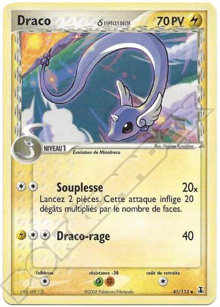 Draco — EX : Espèces Delta