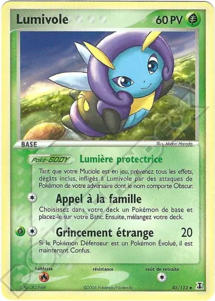 Lumivole — EX : Espèces Delta
