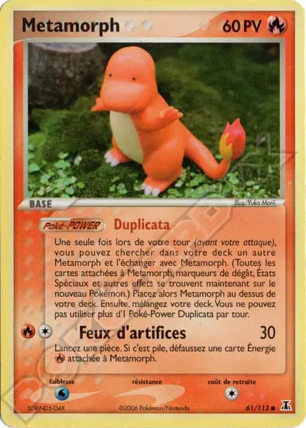 Métamorph — EX : Espèces Delta
