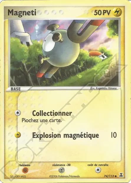Magnéti — EX : Espèces Delta