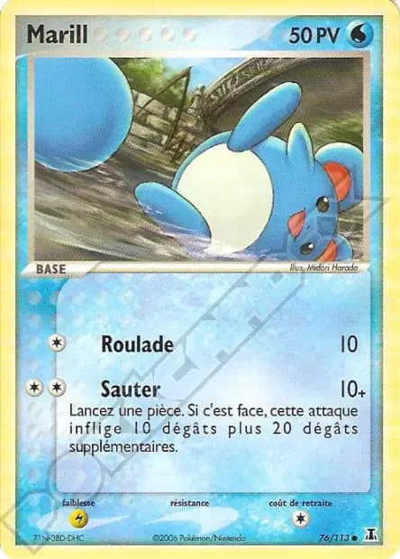 Marill — EX : Espèces Delta