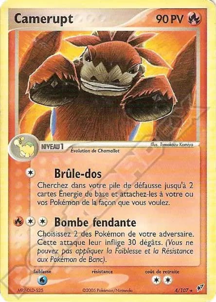Camérupt — EX : Deoxys