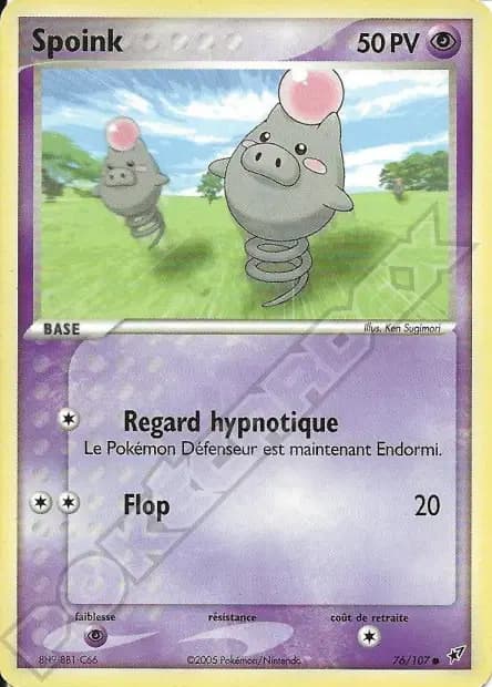 Spoink — EX : Deoxys