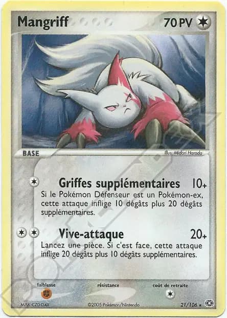 Mangriff — EX : Émeraude