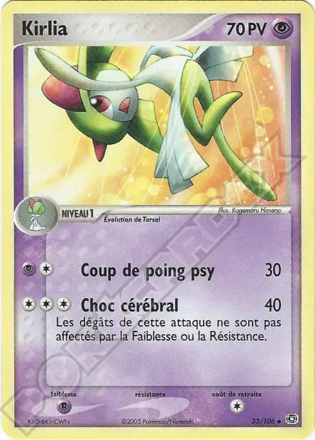 Kirlia — EX : Émeraude