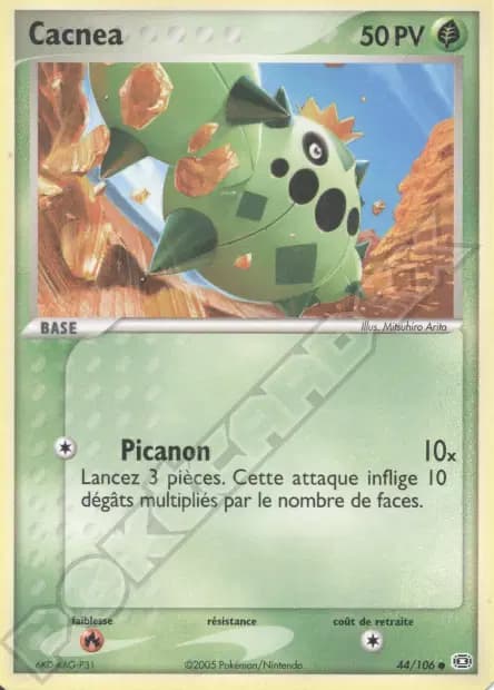 Cacnea — EX : Émeraude