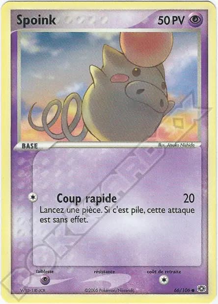 Spoink — EX : Émeraude