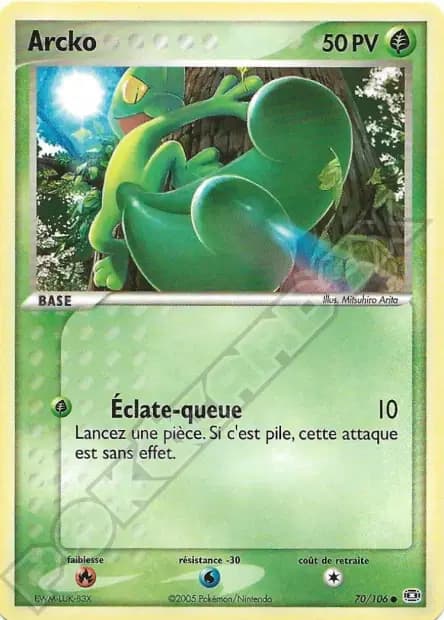 Arcko — EX : Émeraude