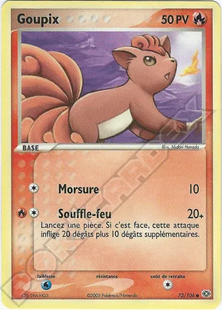 Goupix — EX : Émeraude