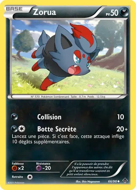 Zorua — Pouvoirs Émergents