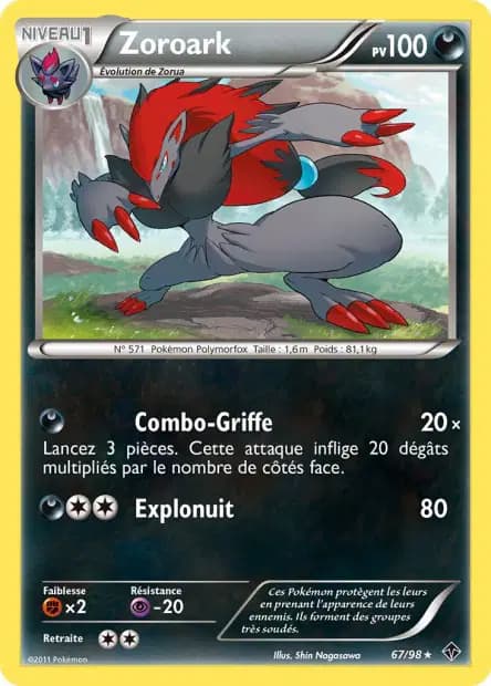Zoroark — Pouvoirs Émergents