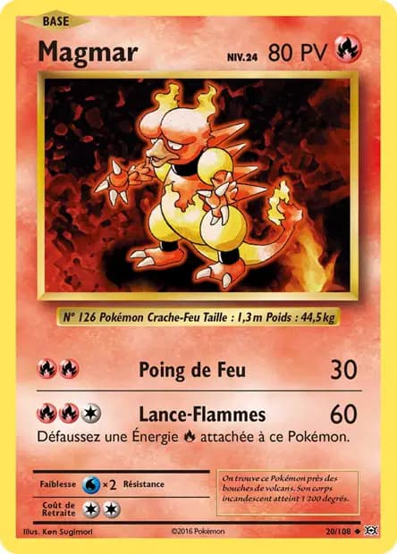 Magmar — Évolutions