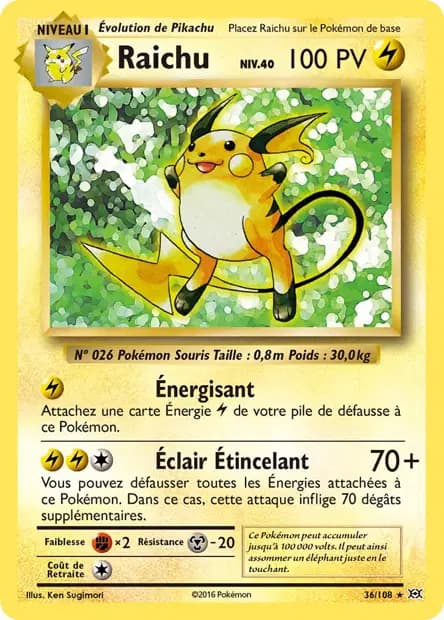 Raichu — Évolutions