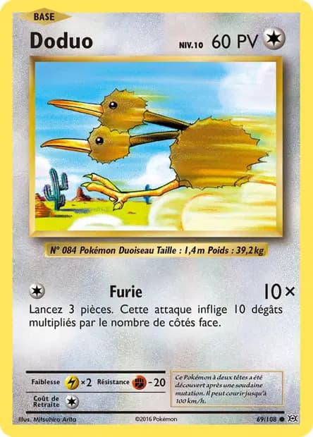 Doduo — Évolutions