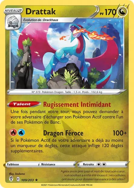 Drattak — Évolution Céleste