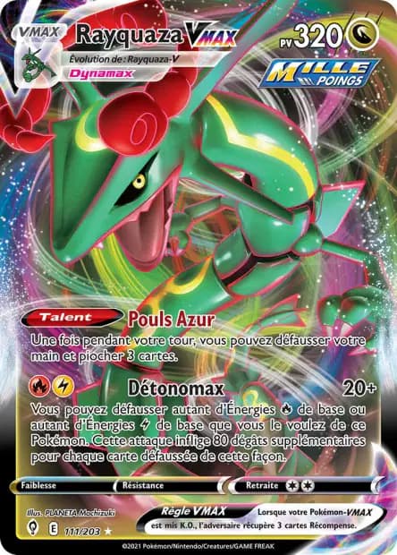 Rayquaza — Évolution Céleste
