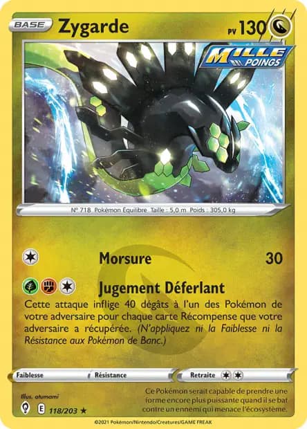 Zygarde — Évolution Céleste
